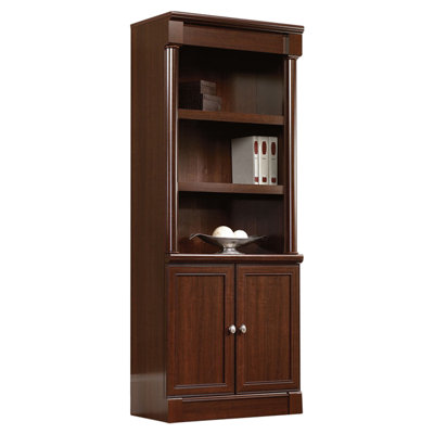 bookcases with doors